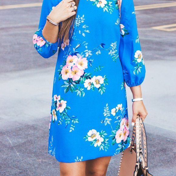 *Host Pick* Gorgeous Ann Taylor Dress size 10Petite - Picture 2 of 9